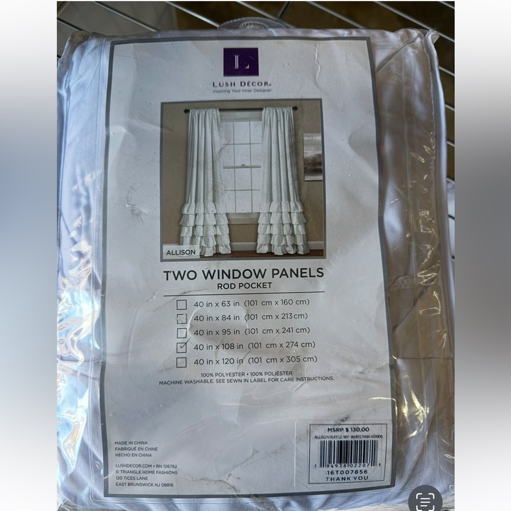 White Window Panels